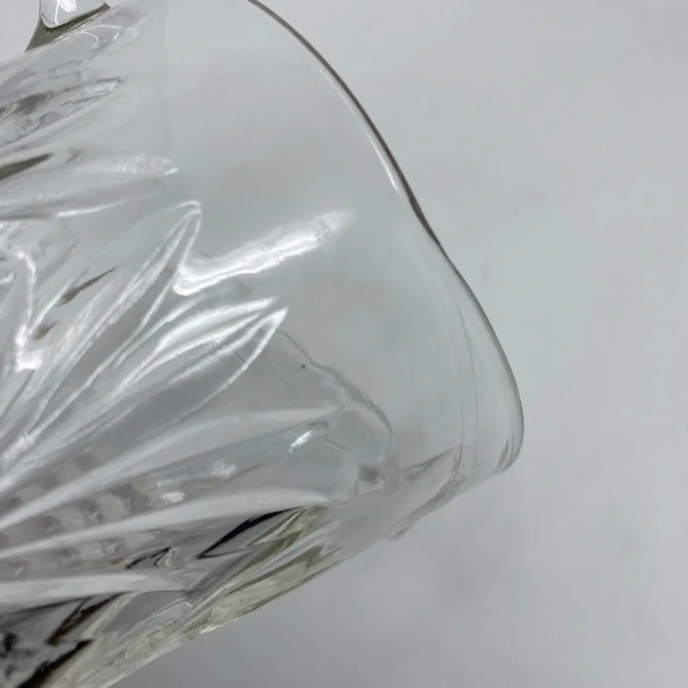 Vintage Glass Cream Pitcher